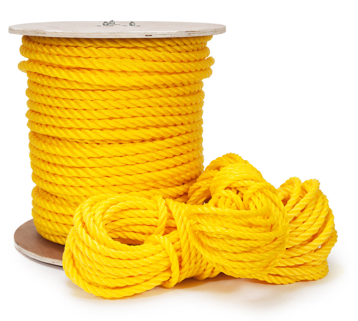 Classic Yellow Polypropylene Rope