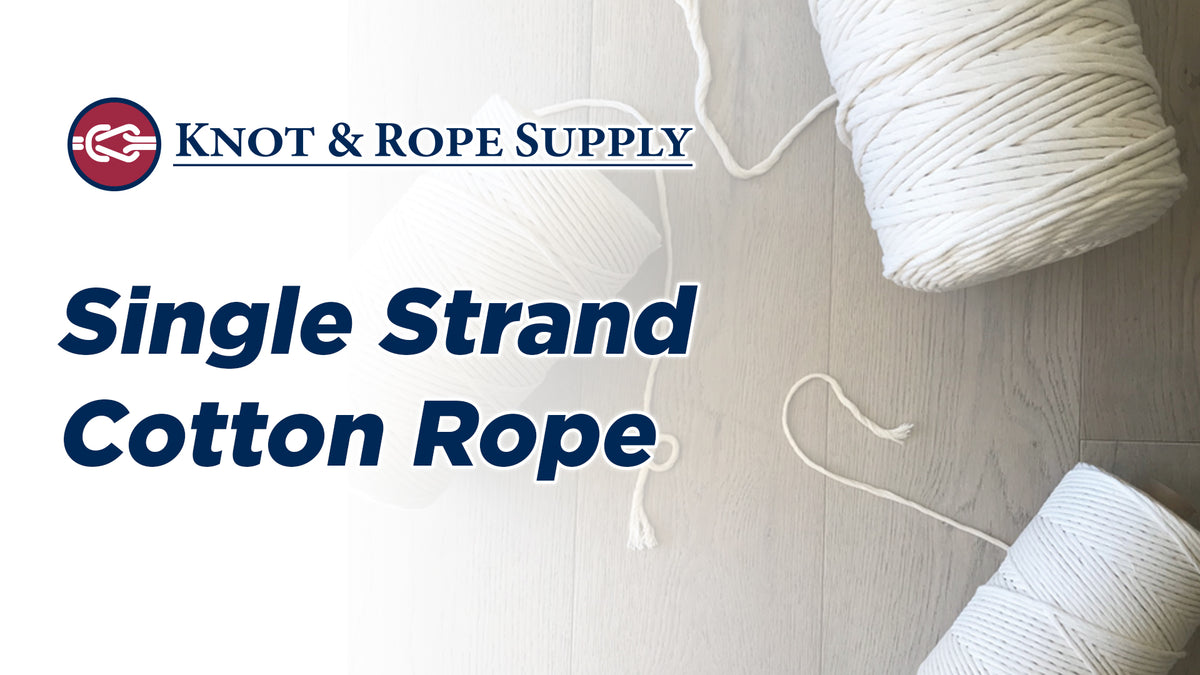 3/16 Cotton Blend 5LB Cone - Mop Yarn — Knot & Rope Supply