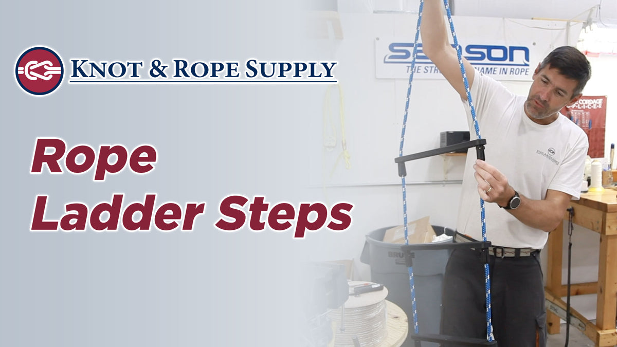 Supreme Rope Step Rope Ladder Steps — Knot & Rope Supply