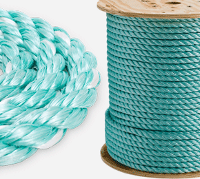 3-Strand Cobalt Blue Polypropylene Rope