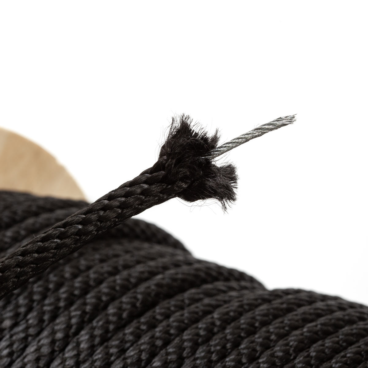 Braid Rope Core Solid Braid MFP With Wire Core — Knot & Rope Supply
