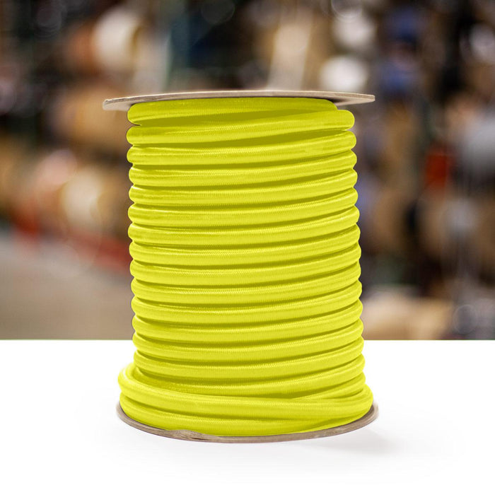 1/2" x 100' SHOCK CORD - YELLOW