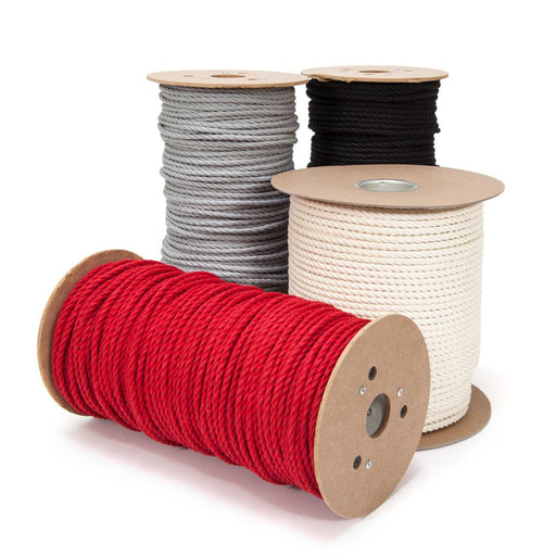 3 Strand Rope Knot 3-Strand Cotton Rope — Knot & Rope Supply