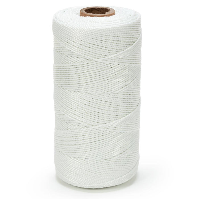 #18 Twisted Nylon Seine Twine - 1000' White