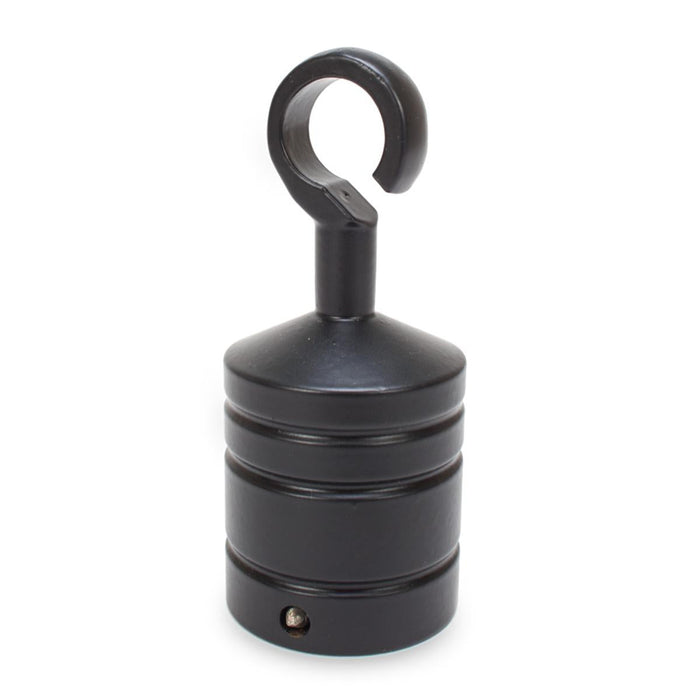 black rope hook