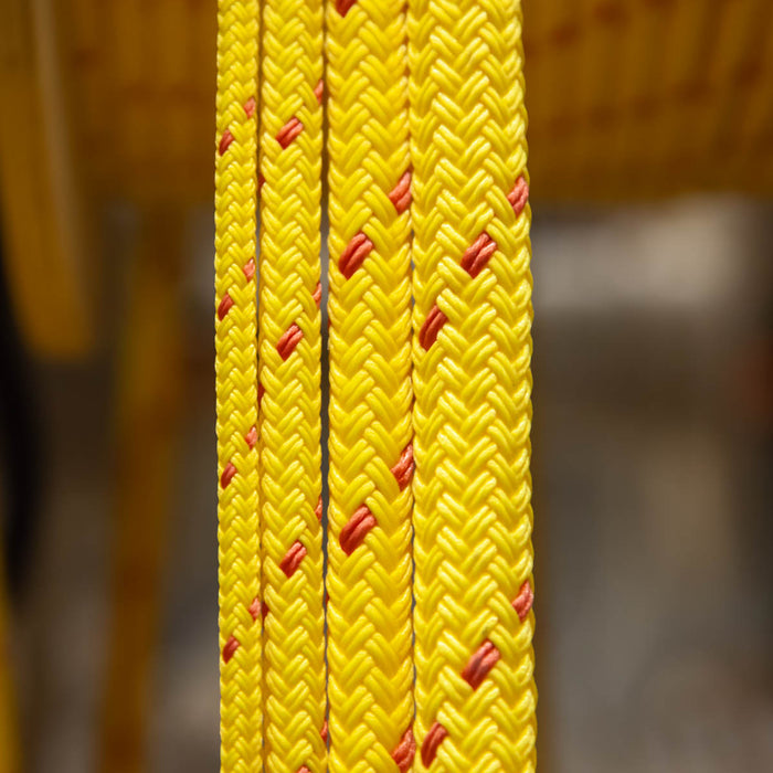 1/4" Double Braid MFP Floatline - Yellow