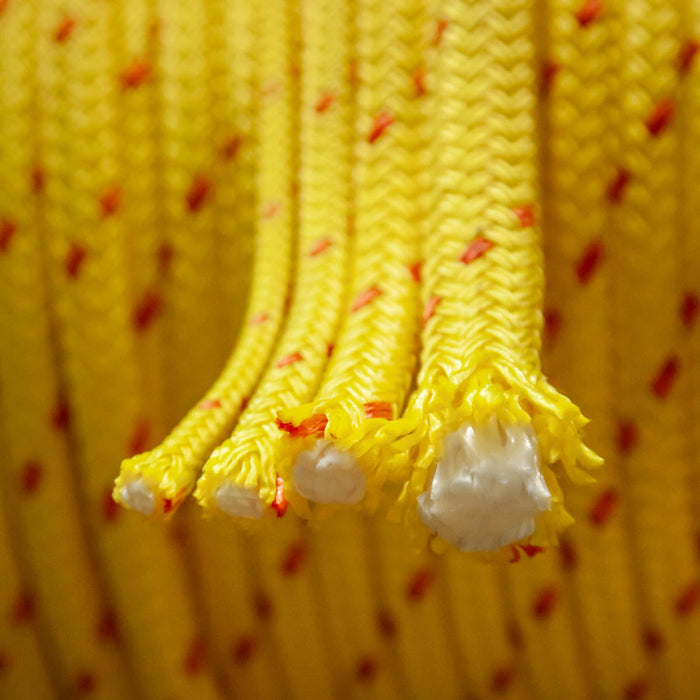 1/2" Double Braid MFP Floatline - Yellow