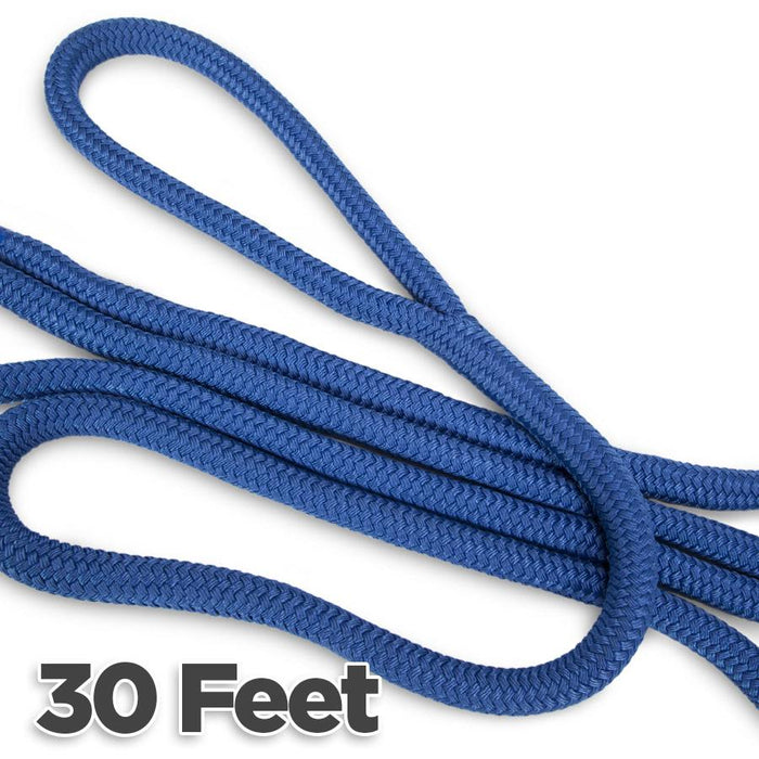 3/4" Double Braid Dock Line - Premade