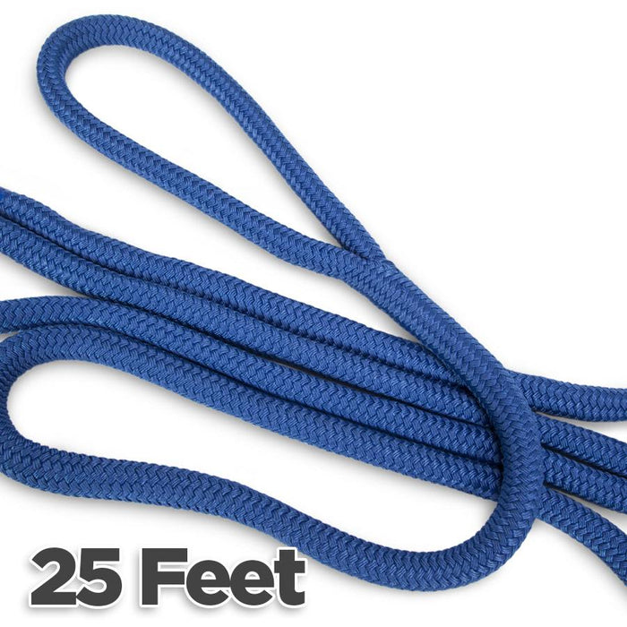 3/8" Double Braid Dock Line - Premade