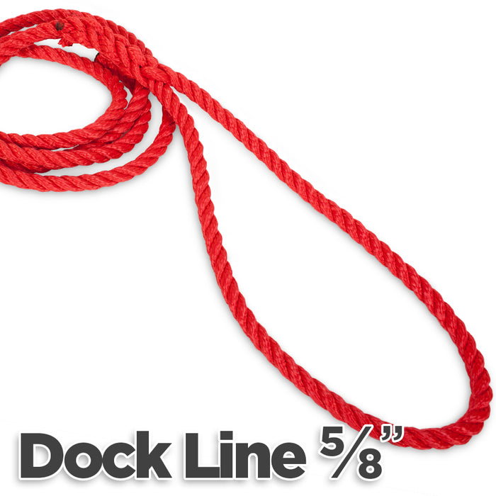 5/8" 3-Strand Dock Line
