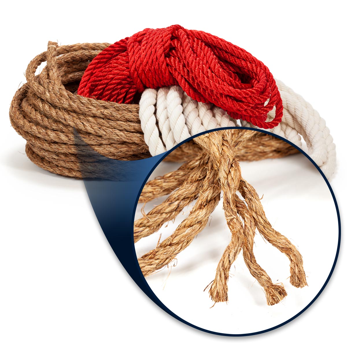 3-Strand vs. Braided Rope β Knot & Rope Supply