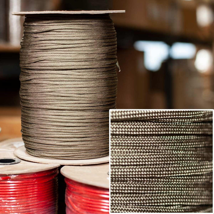 550 Paracord in Khaki -  1000' Spool