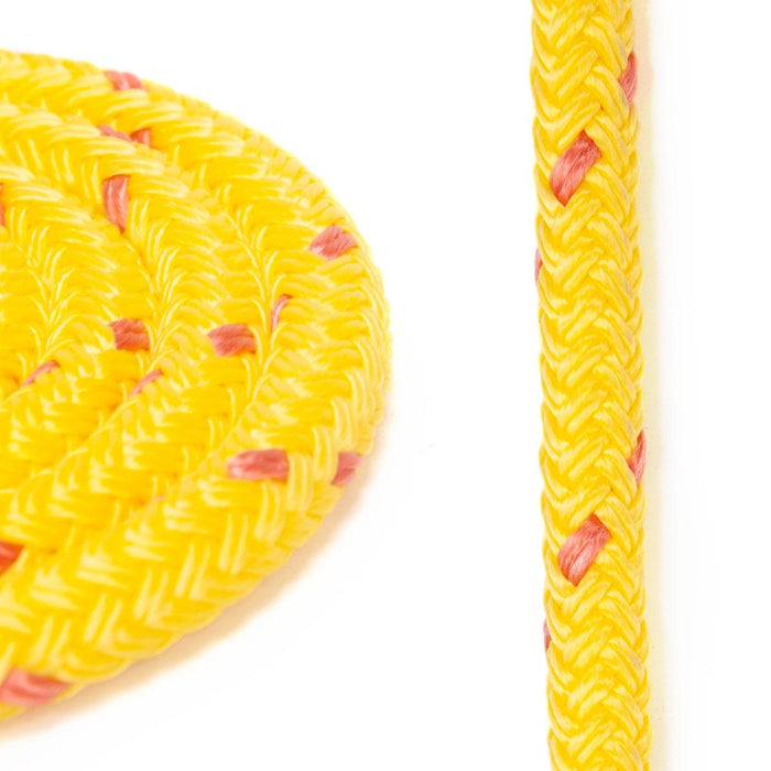 5/8" Double Braid MFP Floatline - Yellow