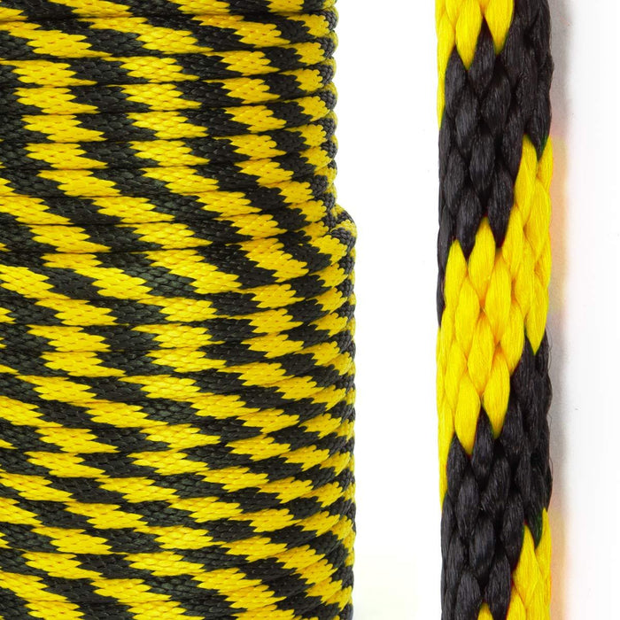 Mad Dog Products Bulk Rope 1/2" X 400’ Navy Solid Braid Rope – Made In - Foto 6