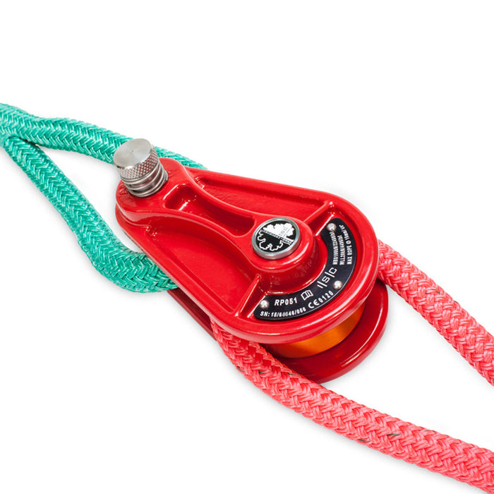 Pulley Block for 5/8" Rope - Red