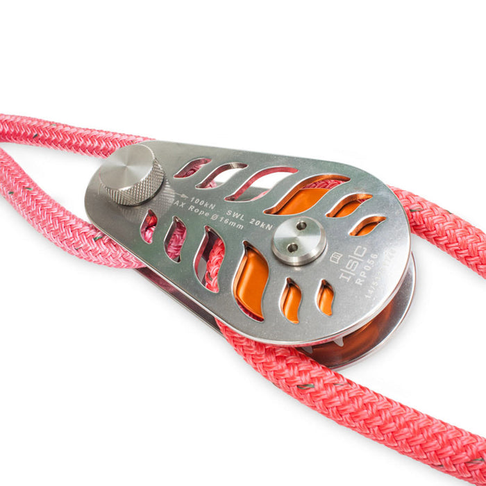 Pulley Block for 5/8" Rope - Stainless