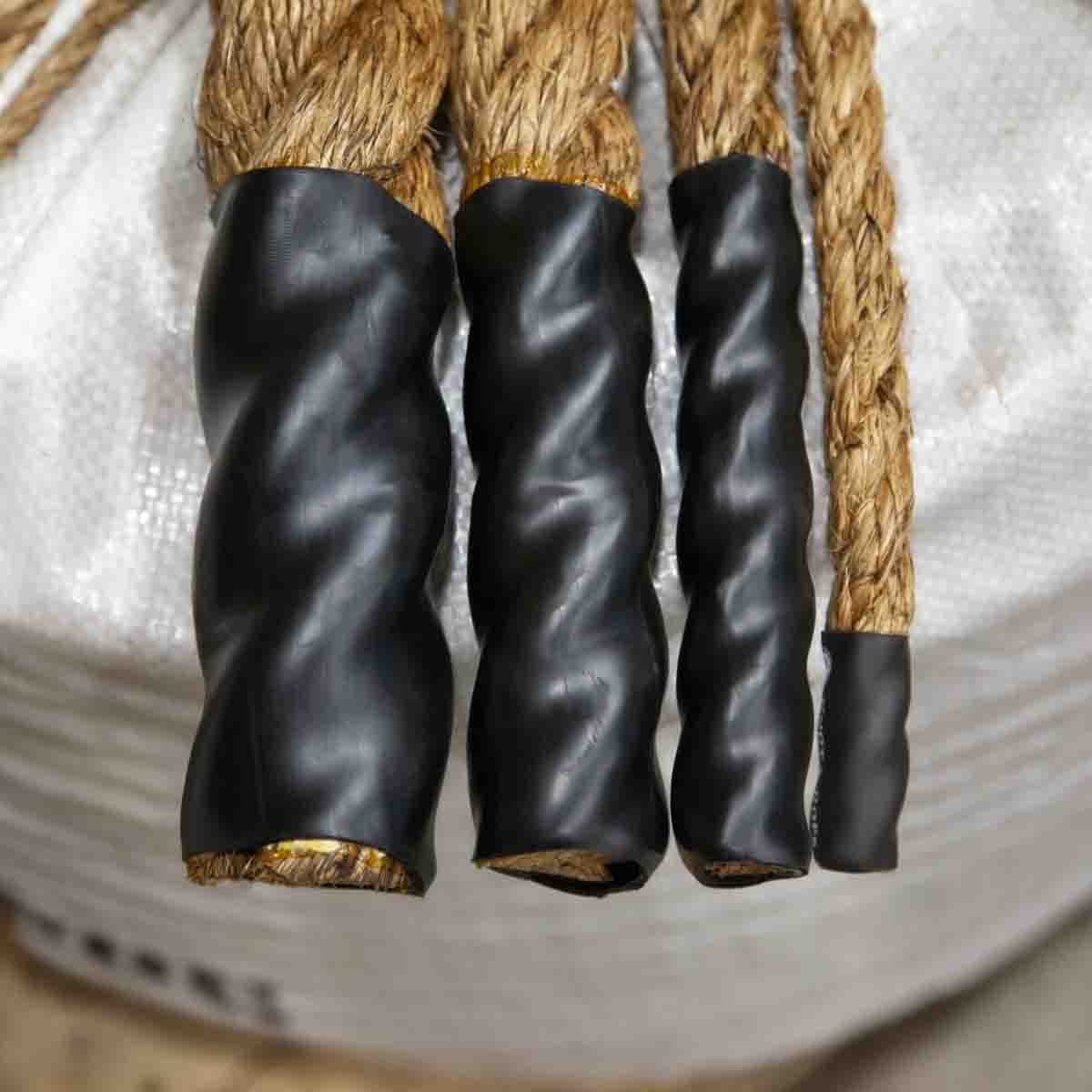 Heat Seamed Rope Heat Shrink End — Knot & Rope Supply