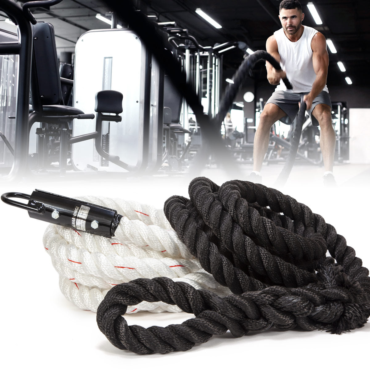 Nylon Battle Rope  Life Fitness Shop