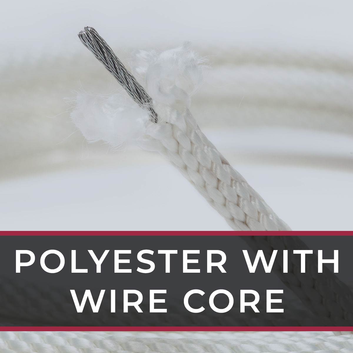 Polyester With Wire Core