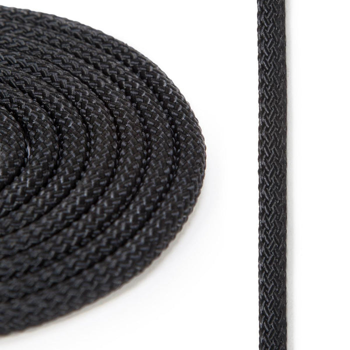 1/4 Diehard Static Rope -  Black Per Foot
