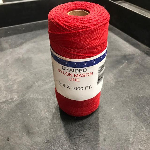 18 Braided Nylon Twine - Red 1000' — Knot & Rope Supply