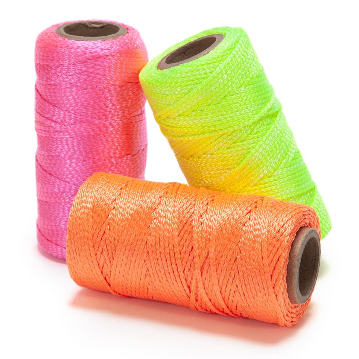 #18 Colored Braided Nylon Seine Twine — Knot & Rope Supply