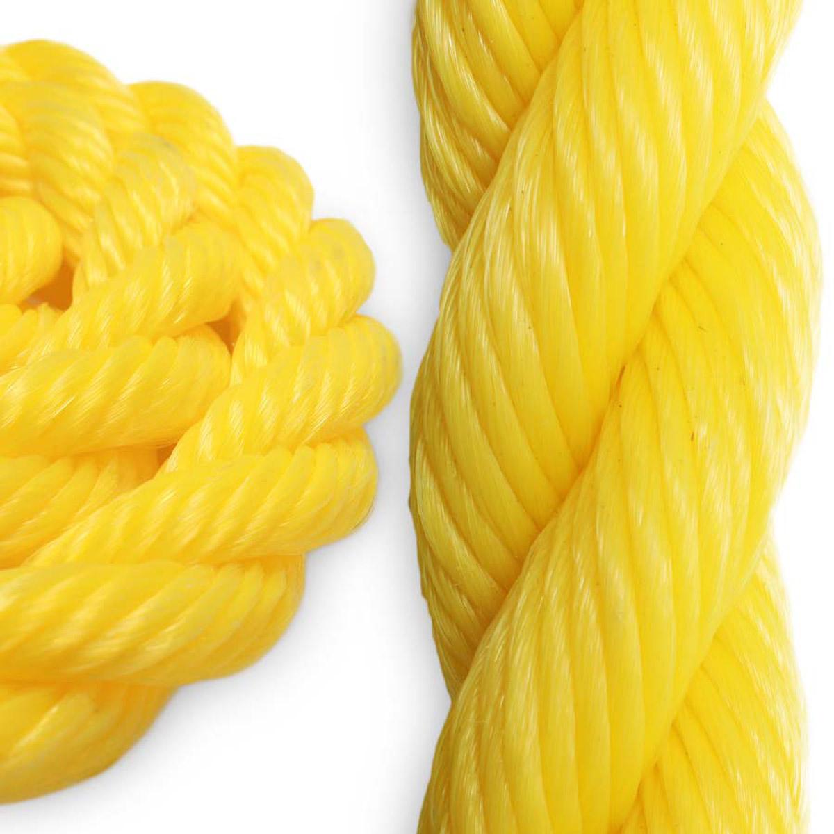 1 1/2 Polypropylene - Yellow — Knot & Rope Supply