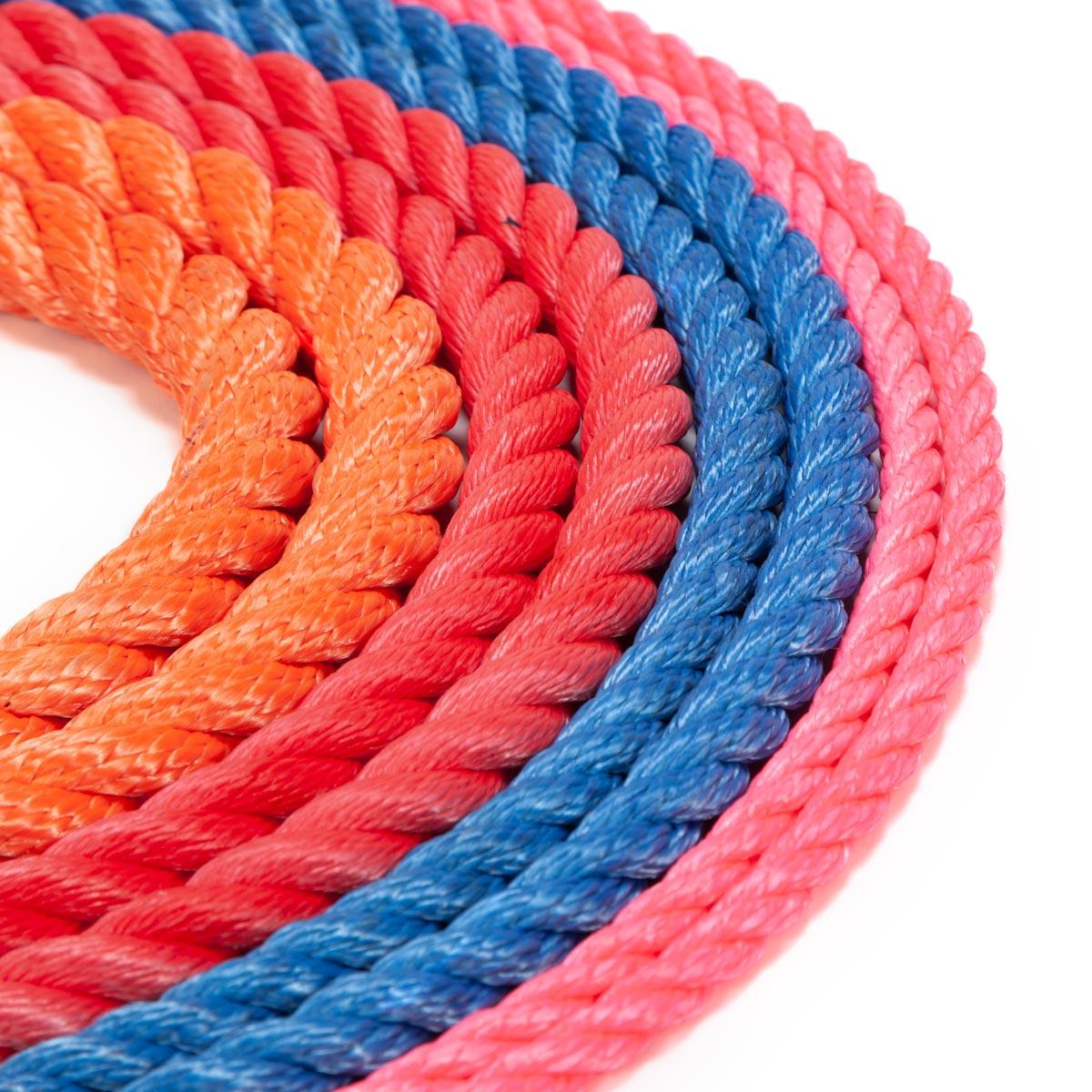 Polyester 16 Strands Braided Rope, Paracord With Rotating Buckle