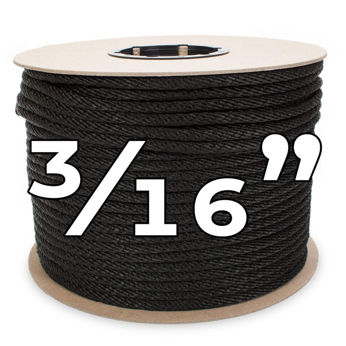 3/16" x 1000' Black Mfp Spool