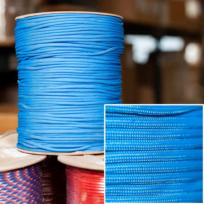 550 Paracord in Colonial Blue -  1000' Spool
