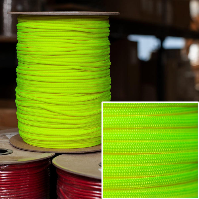 550 Paracord in Neon Yellow