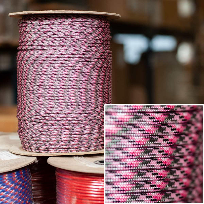 550 Paracord in Sneaky Pink-Camo -  1000' Spool
