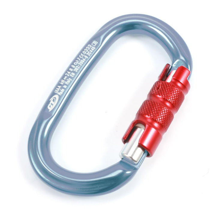 CT Oval Carabiner | Blue with Red Gate