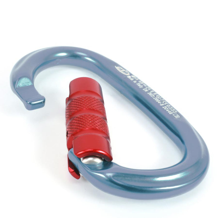 CT Oval Carabiner | Blue with Red Gate
