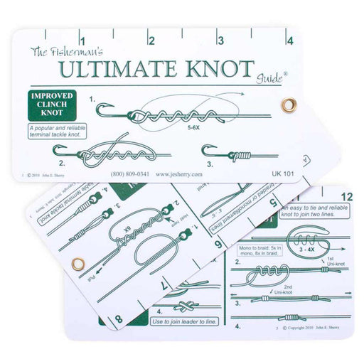 Pro-Knot Fly Fishing Knot Cards - Waterproof Knot Cards With 12 Best Fly  Fishing Knots, Easy To Follow Knot Tying Instructions