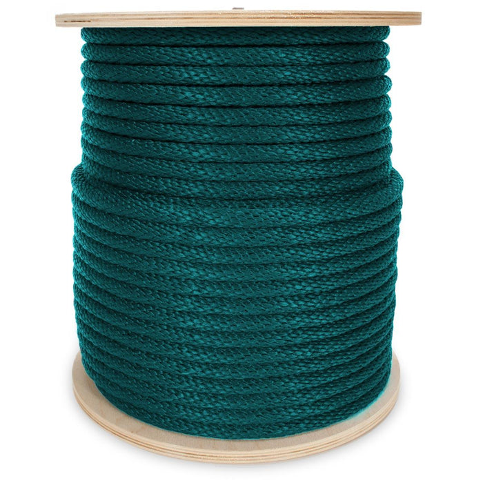 Solid Braid Polypropylene - MFP Teal 3/4" x 300'